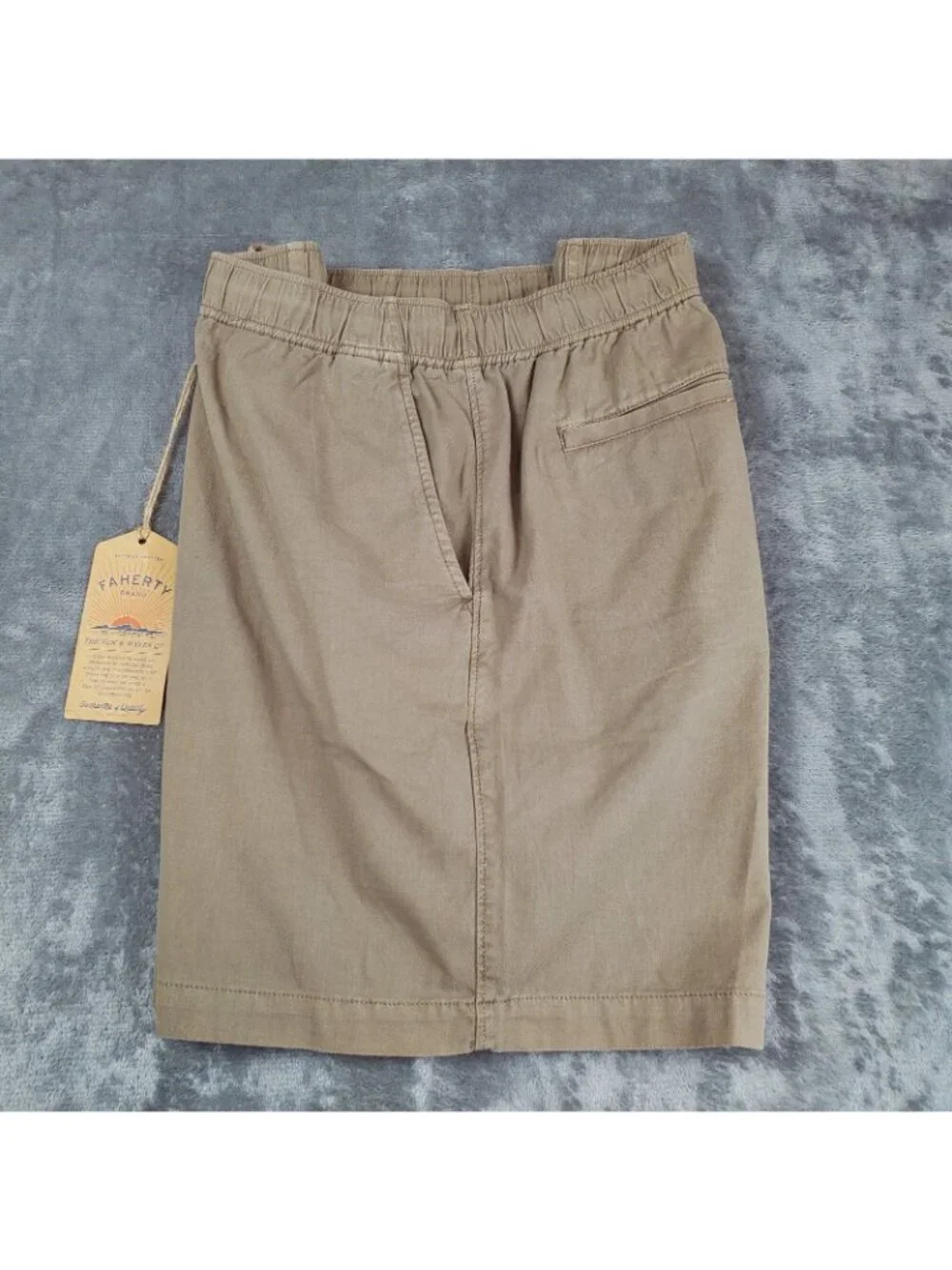 Faherty Essential Drawstring Shorts 6.5
